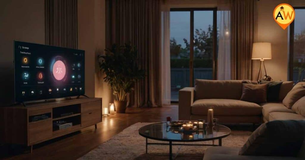 Smart home with AI-powered devices"
