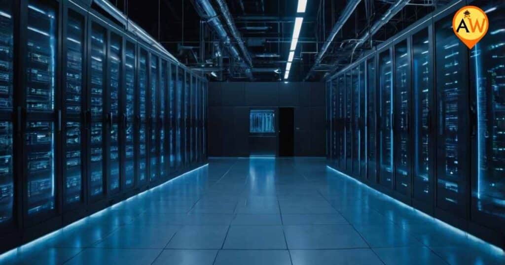 Data center with AI algorithms at work